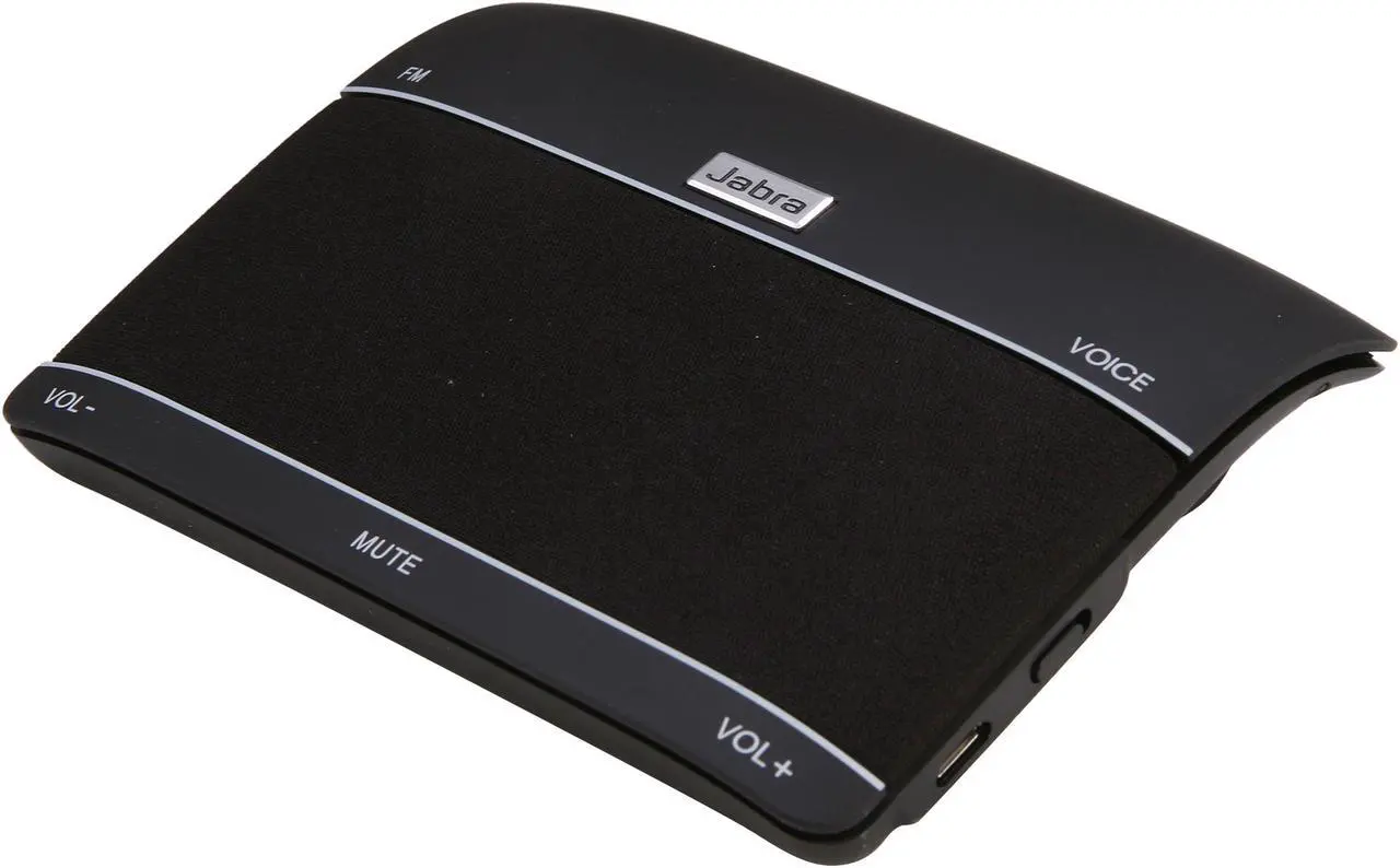 Main image of Jabra FREEWAY Black Bluetooth Wireless Speakerphone with Wideband/DSP Technology (100-46000000-02)