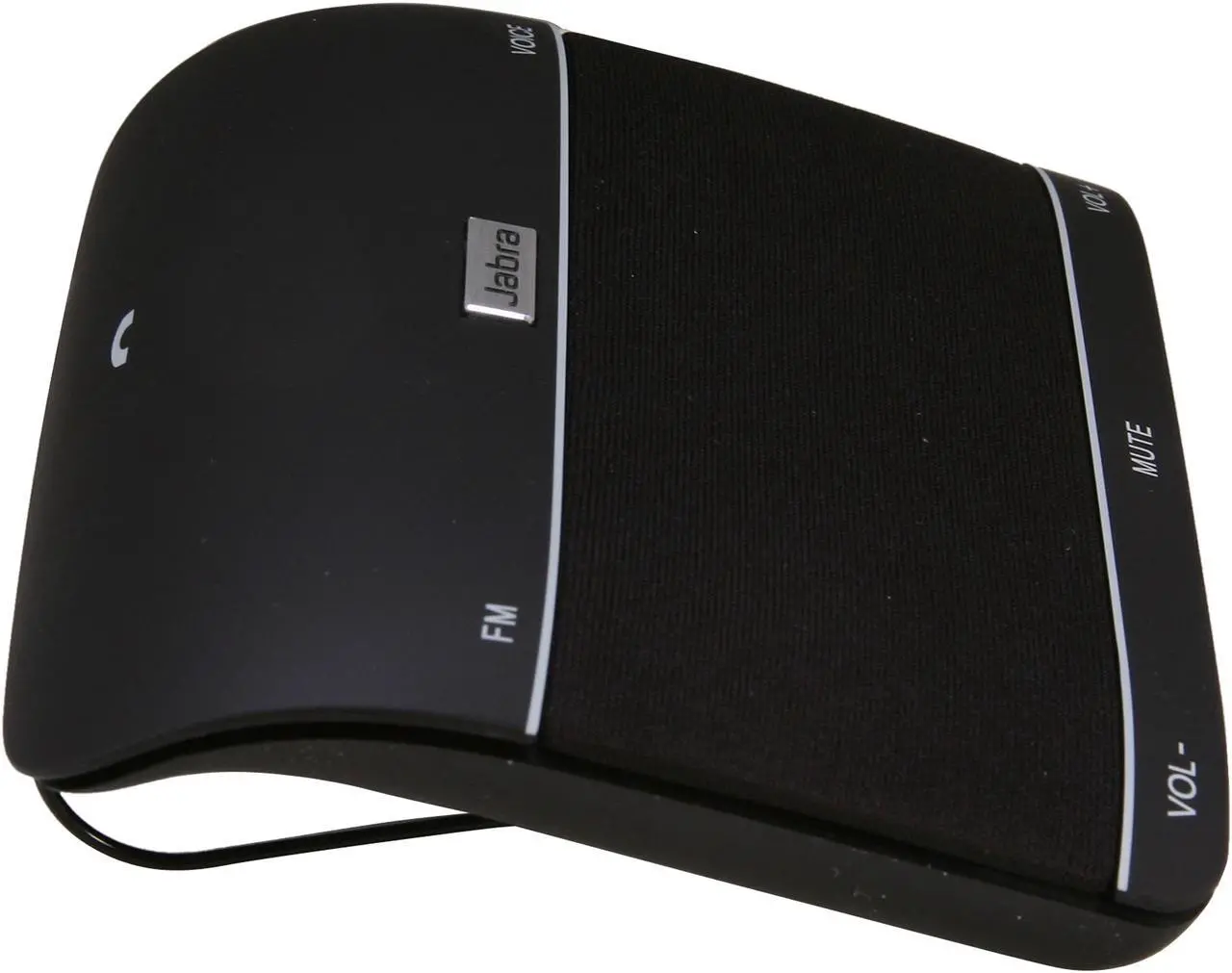 Alt view image 3 of 6 - Jabra FREEWAY Black Bluetooth Wireless Speakerphone with Wideband/DSP Technology (100-46000000-02)