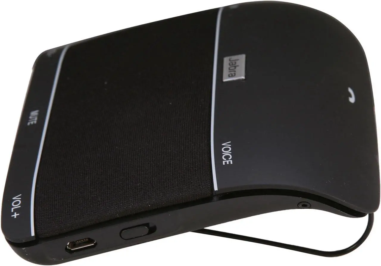 Alt view image 5 of 6 - Jabra FREEWAY Black Bluetooth Wireless Speakerphone with Wideband/DSP Technology (100-46000000-02)