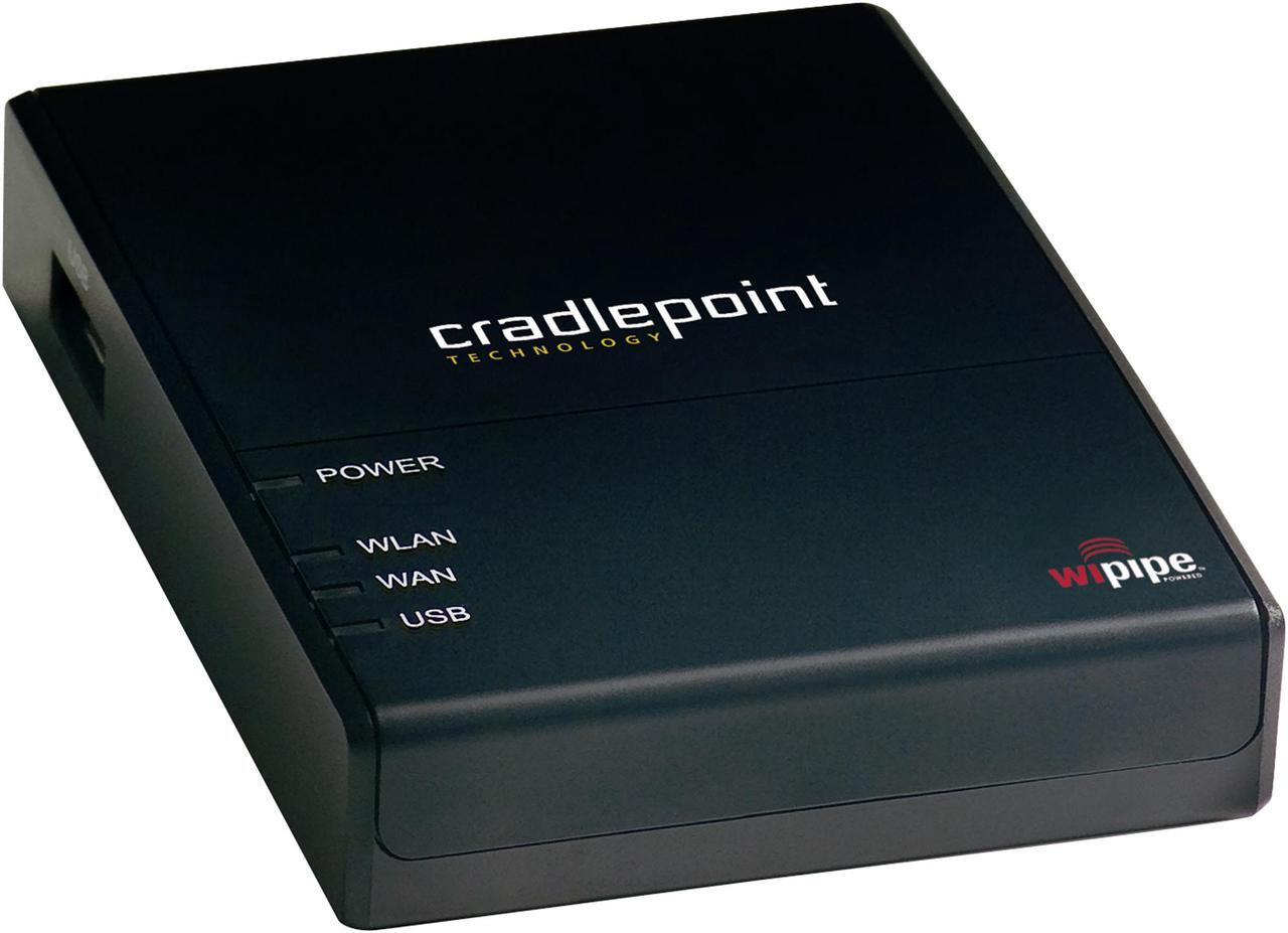 Main image of CradlePoint CTR350 Mobile Broadband Travel Router (3G Ready, WiPipe Powered)