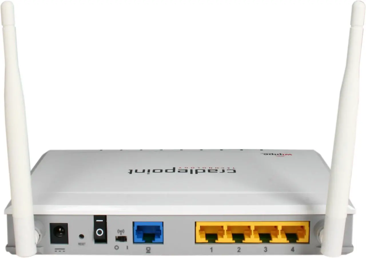 Alt view image 4 of 6 - Cradlepoint Wireless 3G/4G N Router (MBR90)