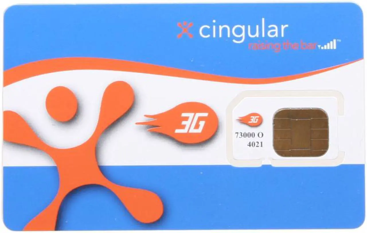 AT&T for Cellphone 3G SIM Card - Newegg.com