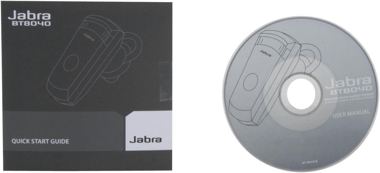 Alt view image 8 of 9 - Jabra BT8040 A2DP Bluetooth Headset w/ 6 hrs of talk time & DSP Technology