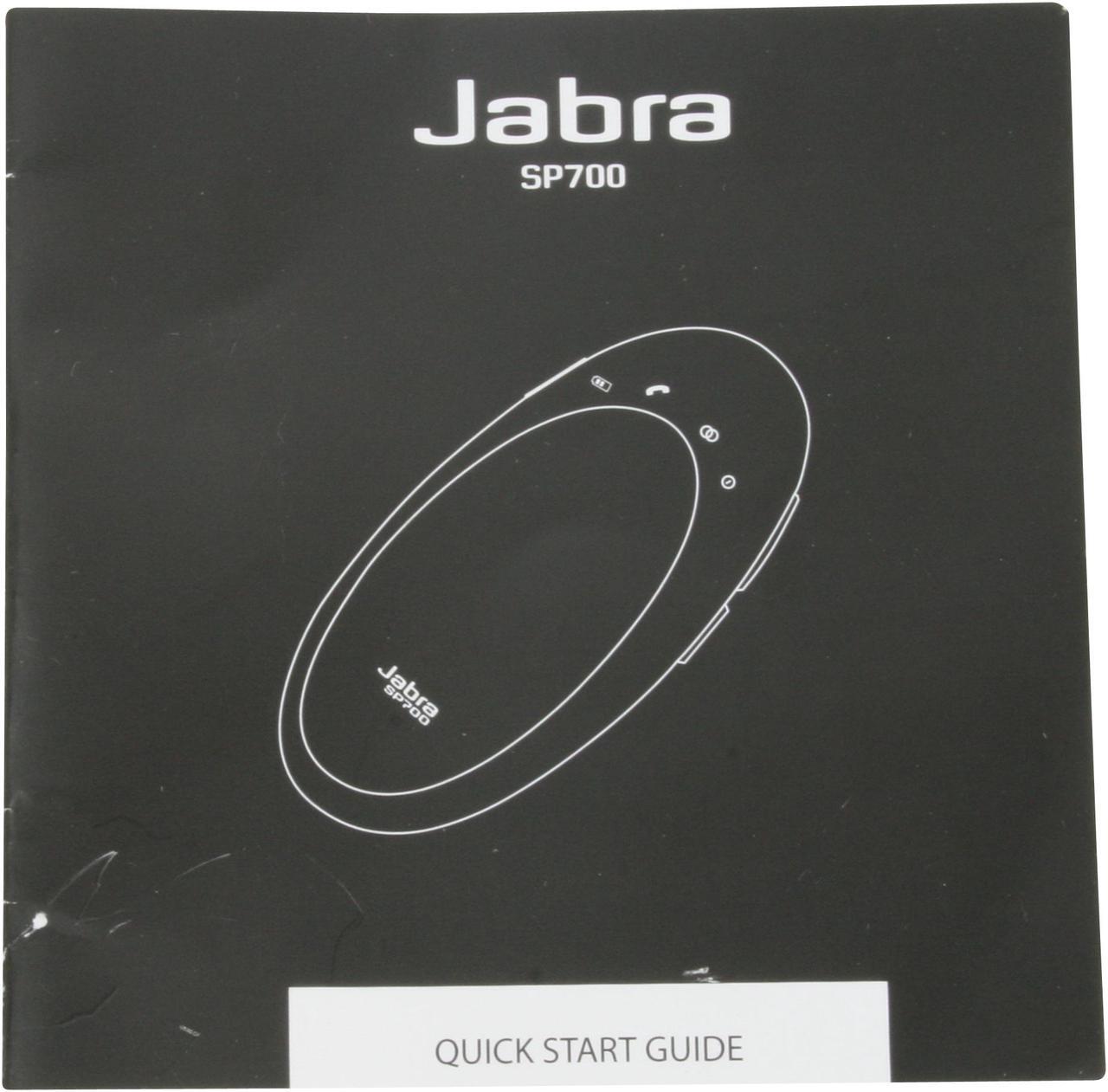 Alt view image 10 of 10 - Jabra Handsfree Visor Mount Bluetooth Speaker / Car Kit Black Bulk (SP700) - OEM