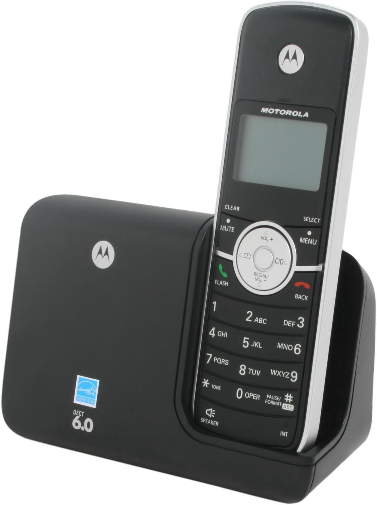 Main image of MOTOROLA L301 1.9 GHz Digital DECT 6.0 Essential Single cordless phone