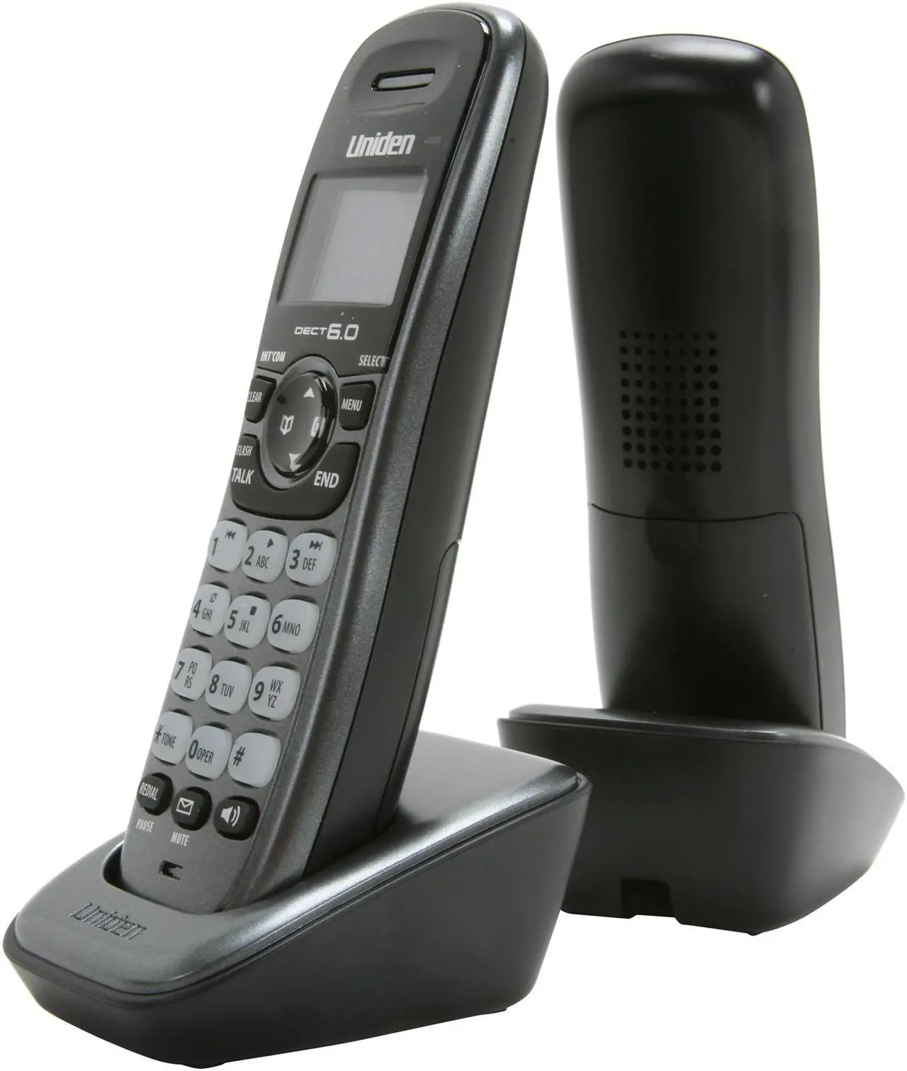 Alt view image 6 of 9 - Uniden DECT1480-4 1.9 GHz DECT 6.0 4X Handsets Cordless Phones
