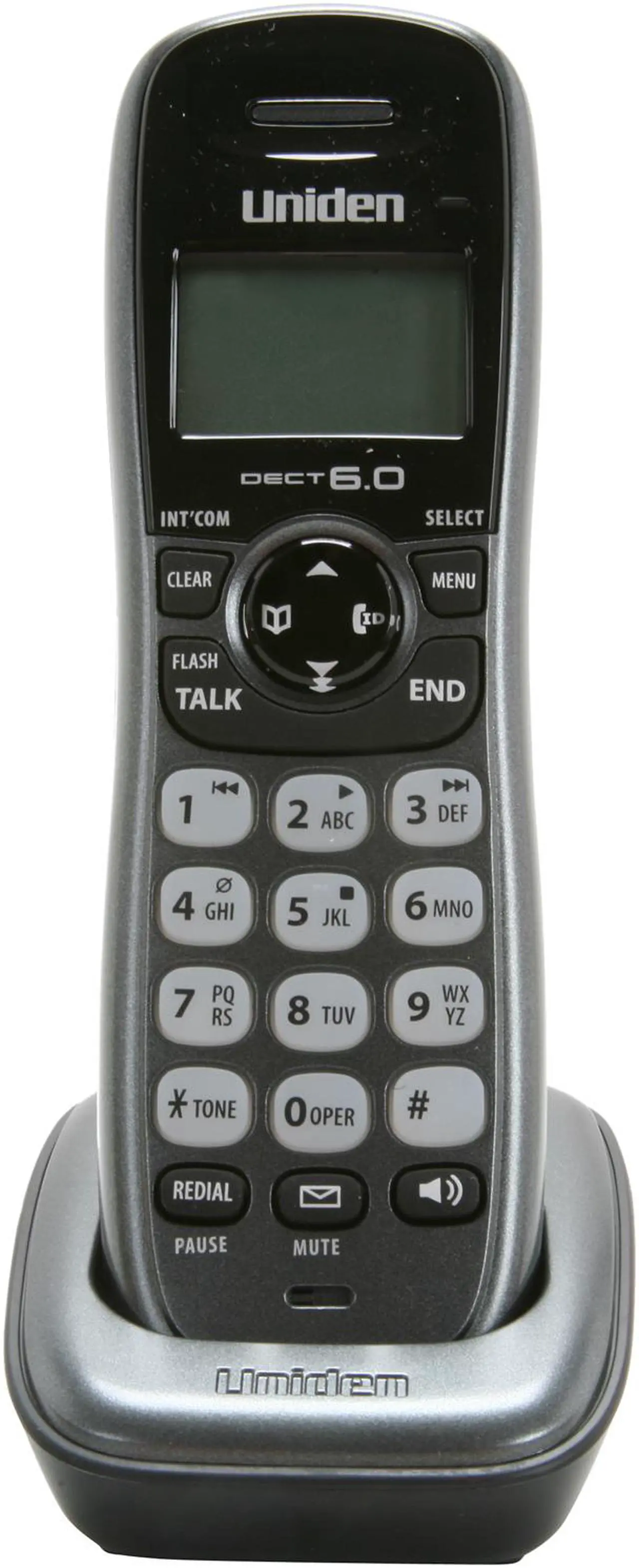 Alt view image 7 of 9 - Uniden DECT1480-4 1.9 GHz DECT 6.0 4X Handsets Cordless Phones