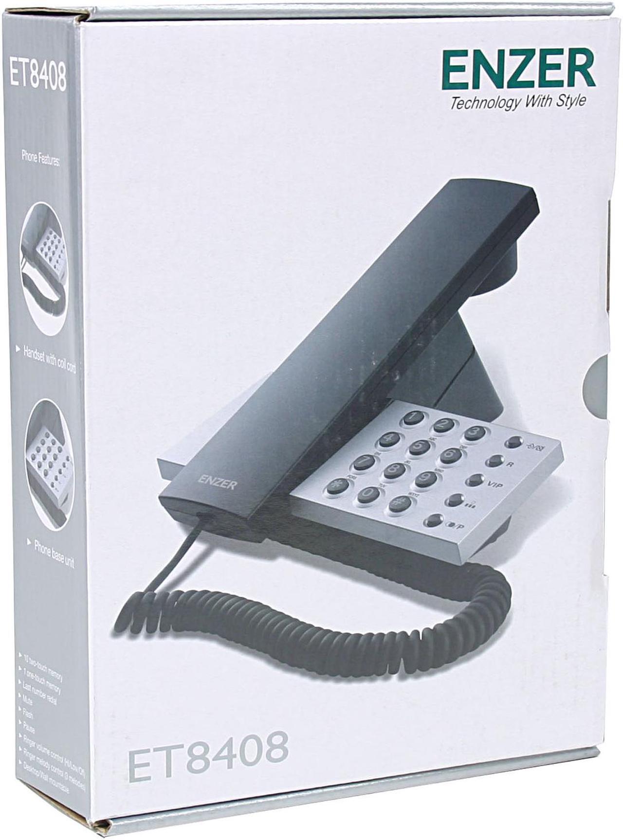 Alt view image 4 of 4 - ENZER ET-8408 1-line Operation Corded Phone