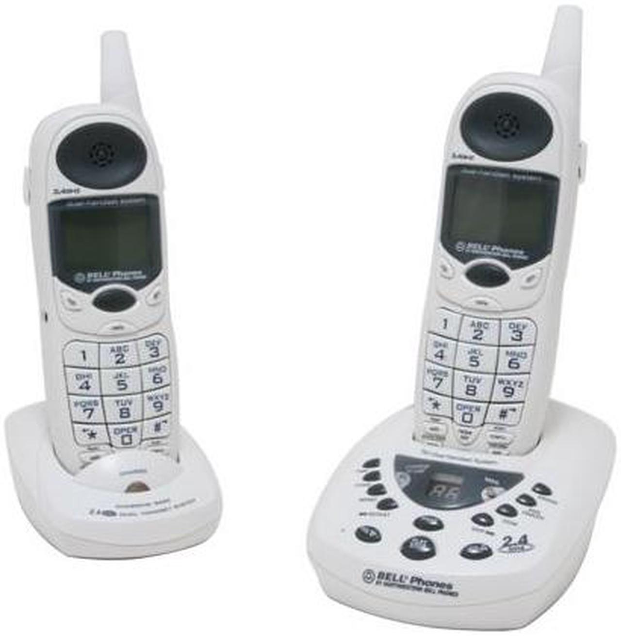 Main image of Bell Phones by Northwestern Bell Phones 36028-1 2.4 GHz 2X Handsets Cordless Phone Integrated Answering Machine