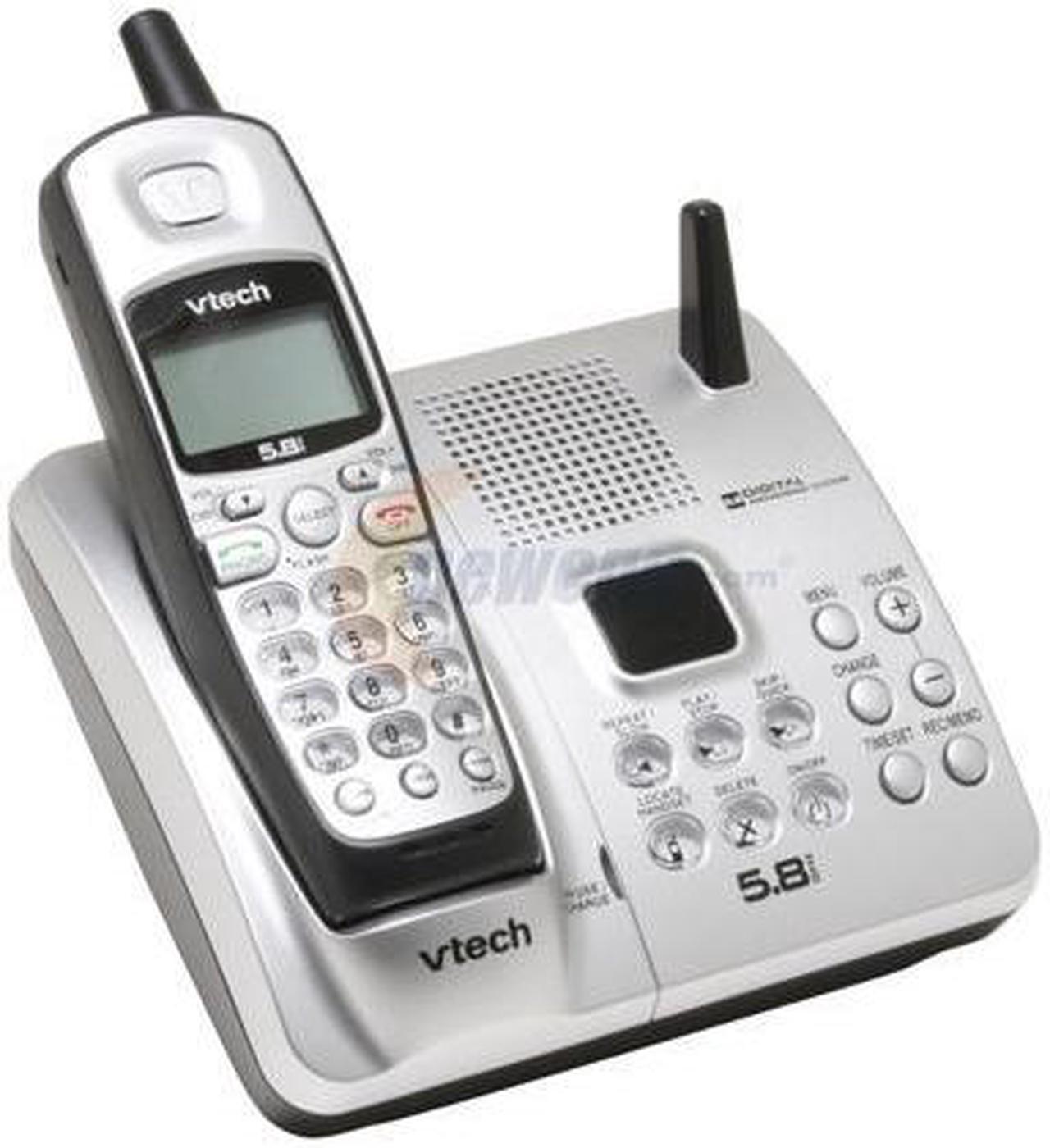 Main image of Vtech ia5854 5.8 GHz 1X Handsets Cordless Phones Integrated Answering Machine