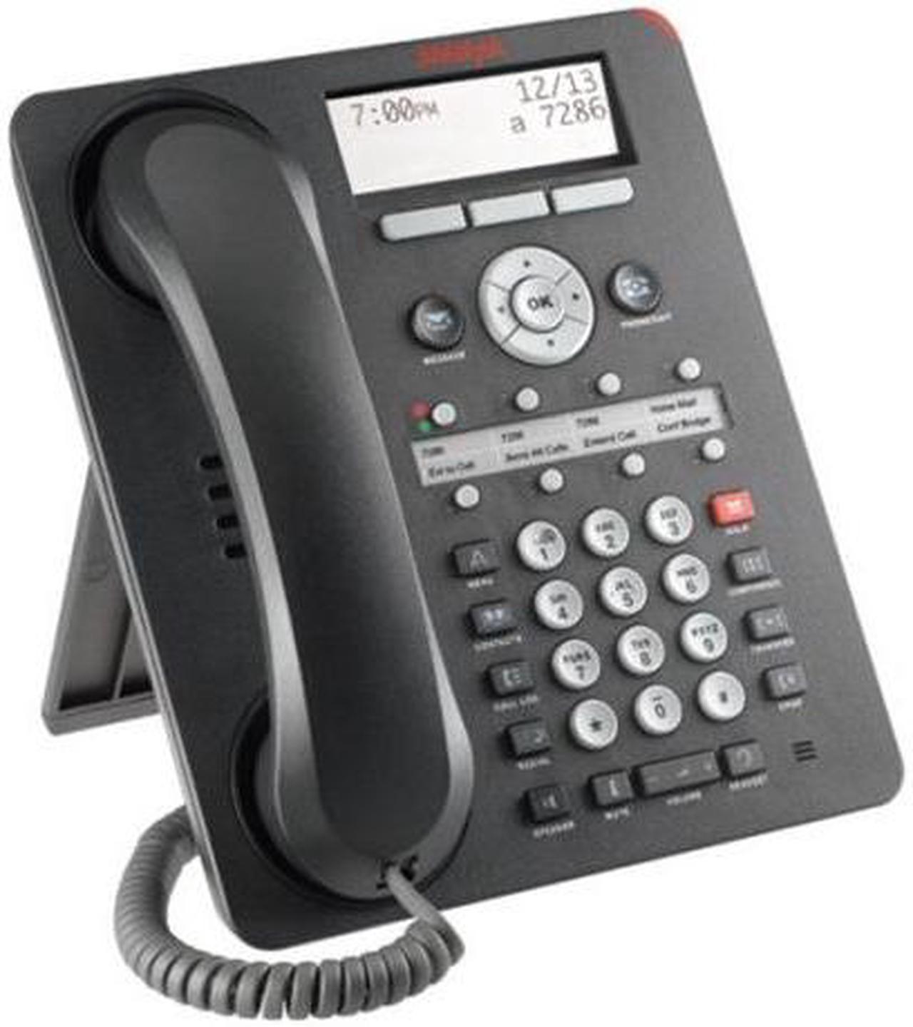 Avaya-IMSourcing 1408 Standard Phone - Black