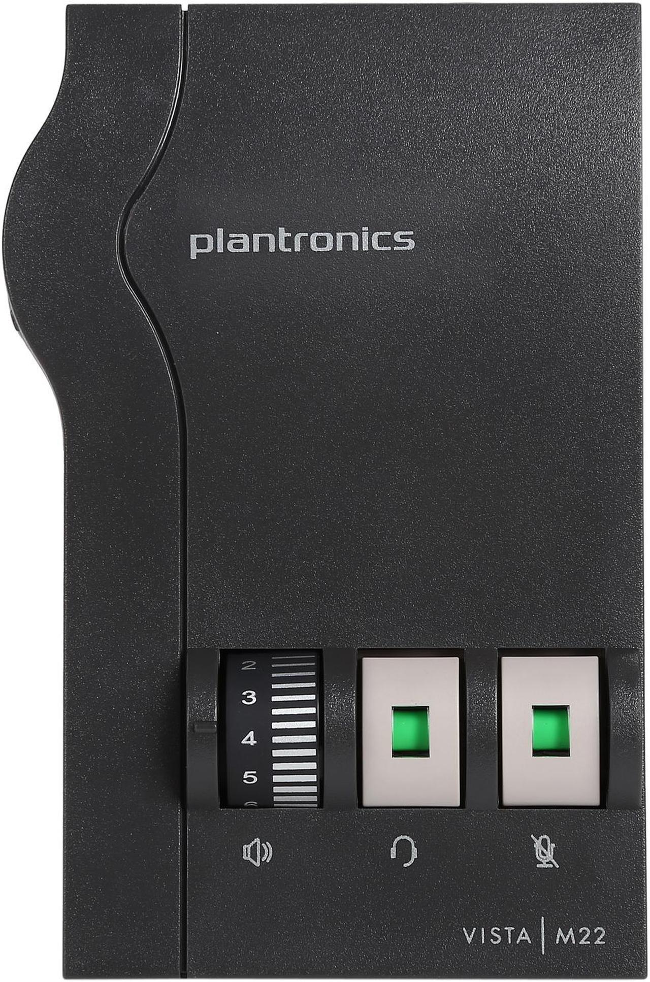 Alt view image 3 of 7 - Plantronics Vista M22 Headset Amplifier (43596-64)
