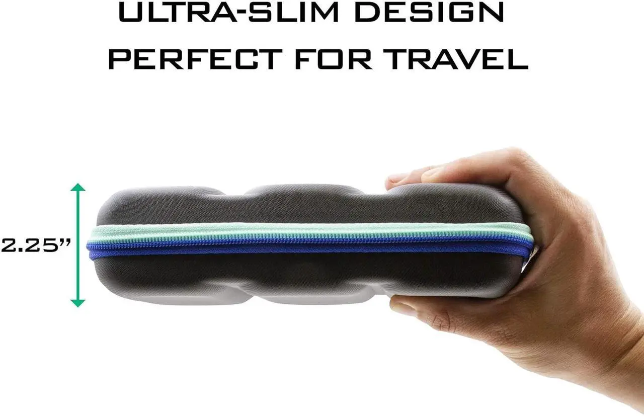 Alt view image 5 of 9 - CASEMATIX - Heavy Duty Hard Shell Carrying Case Designed Compatible with Nintendo Switch Lite and Accessories - Blue Green