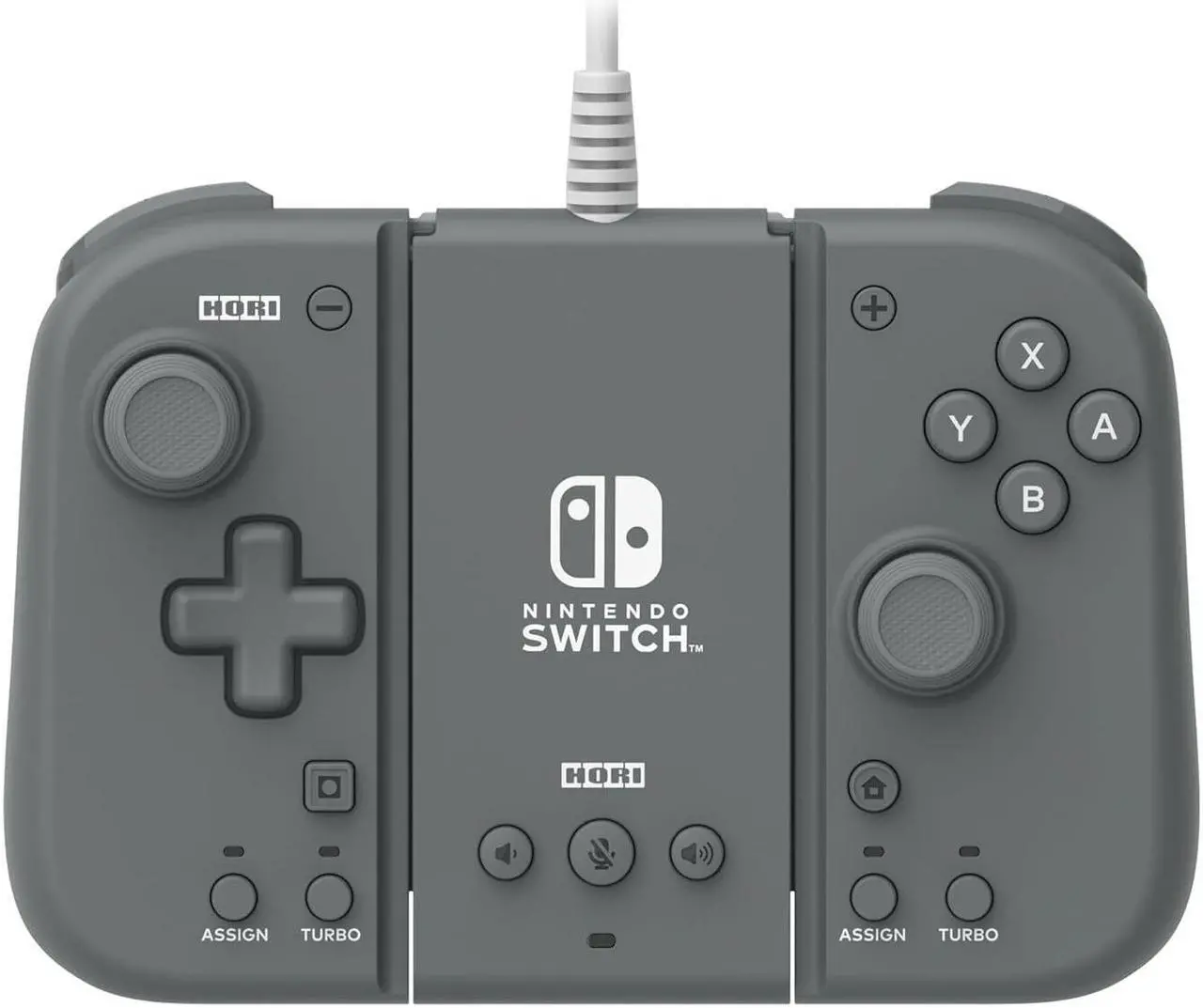 Main image of HORI Nintendo Switch Split Pad Compact Attachment Set - Slate Gray