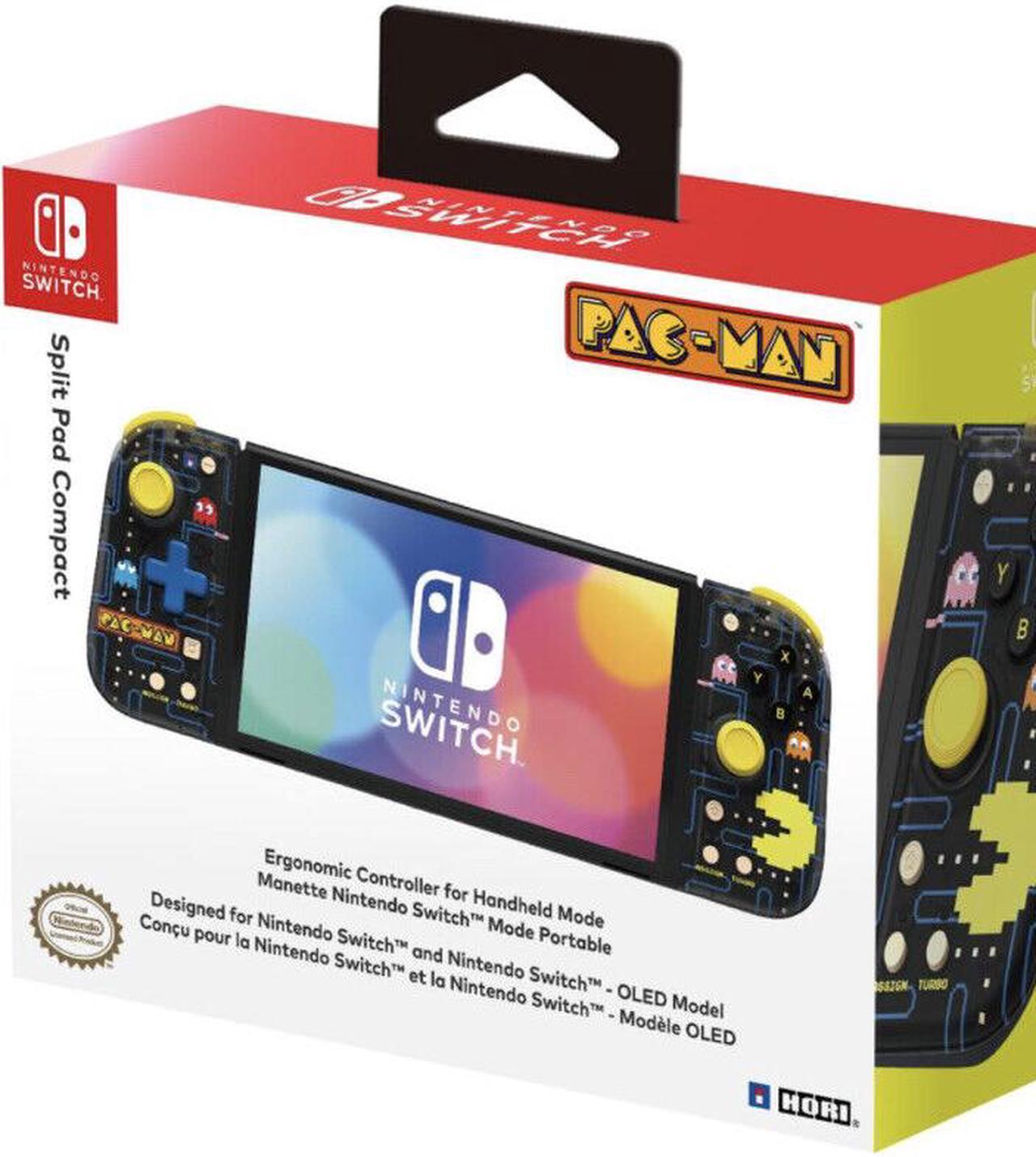 Main image of HORI Nintendo Switch Split Pad Compact Ergonomic Controller for Handheld Mode - PAC-MAN Edition