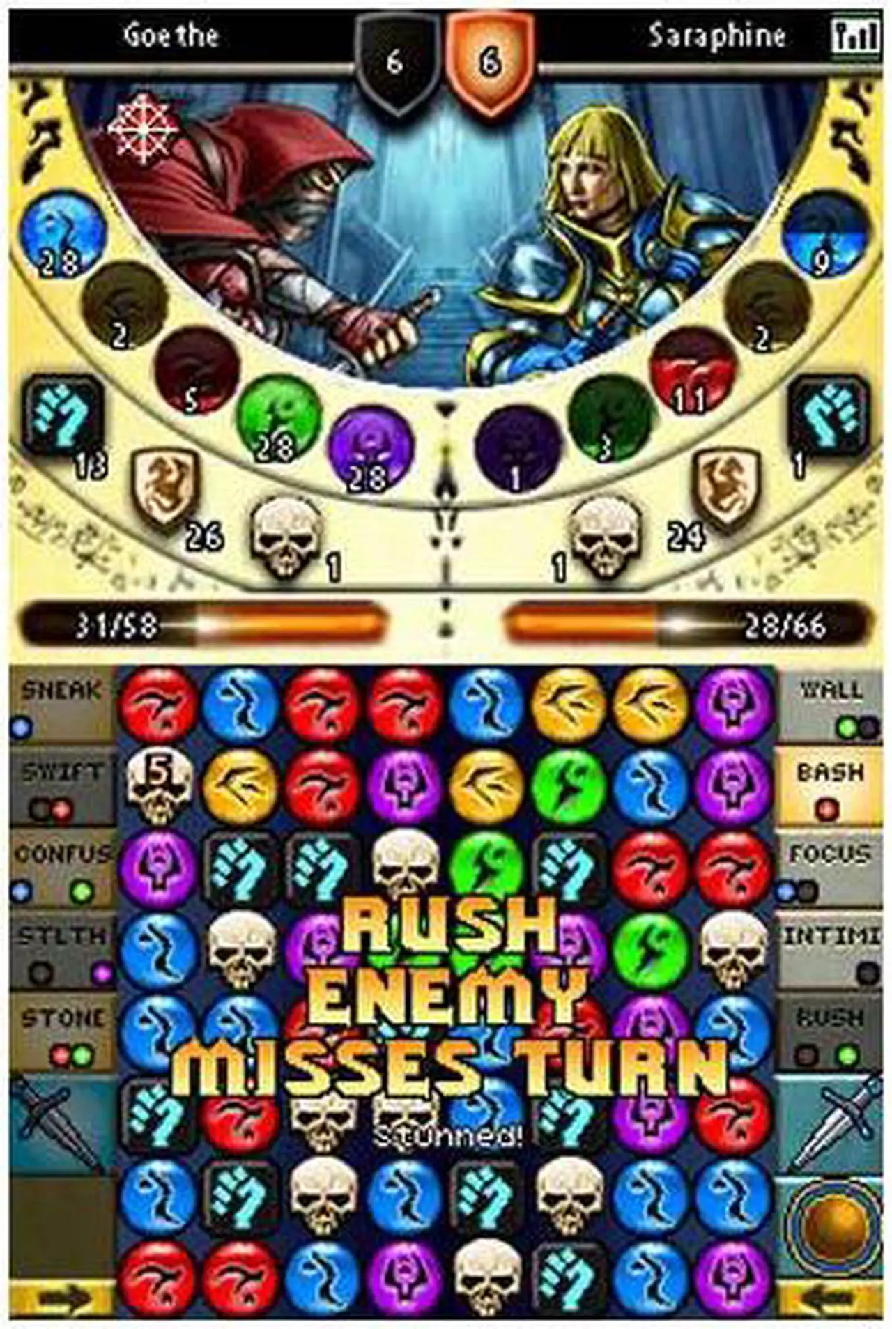 Alt view image 4 of 13 - Puzzle Quest 2 Nintendo DS Game
