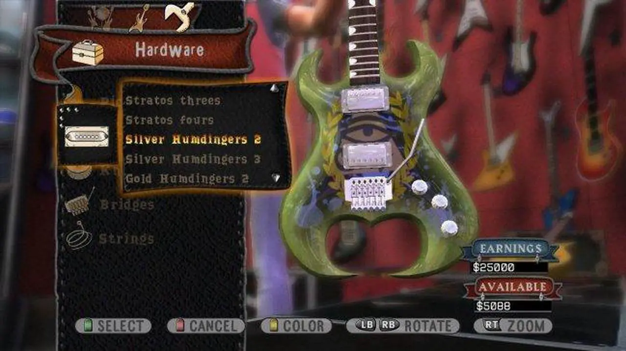 Alt view image 16 of 20 - Guitar Hero World Tour Band Kit Wii Game