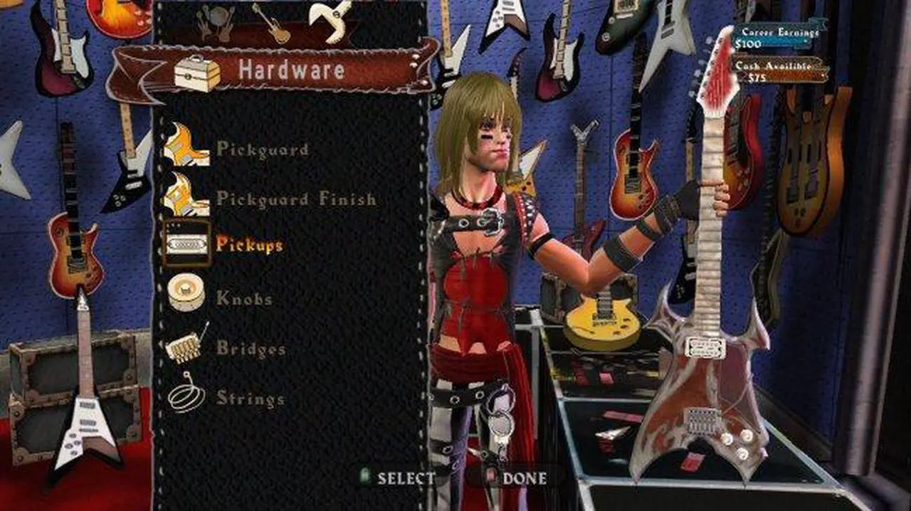 Alt view image 18 of 20 - Guitar Hero World Tour Band Kit Wii Game