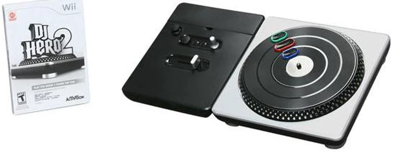 Main image of DJ Hero 2 Turntable Bundle Wii Game