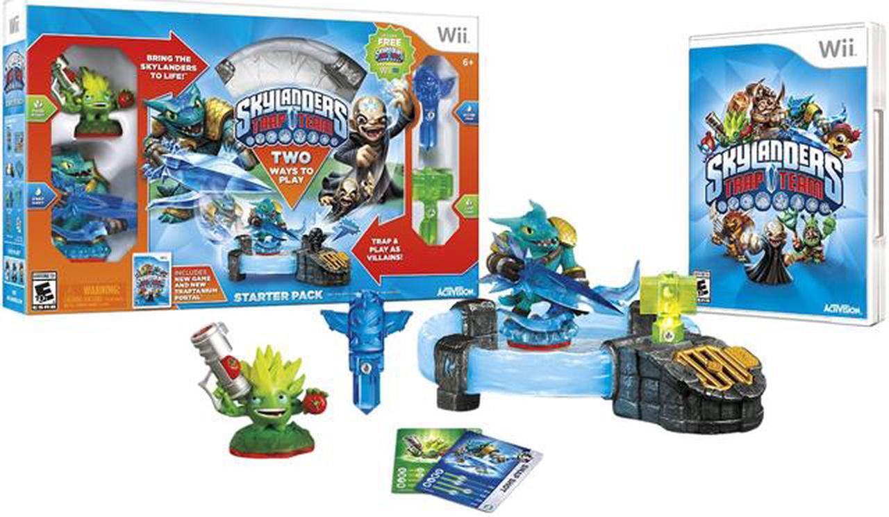 Main image of Skylanders Trap Team Starter Pack Wii