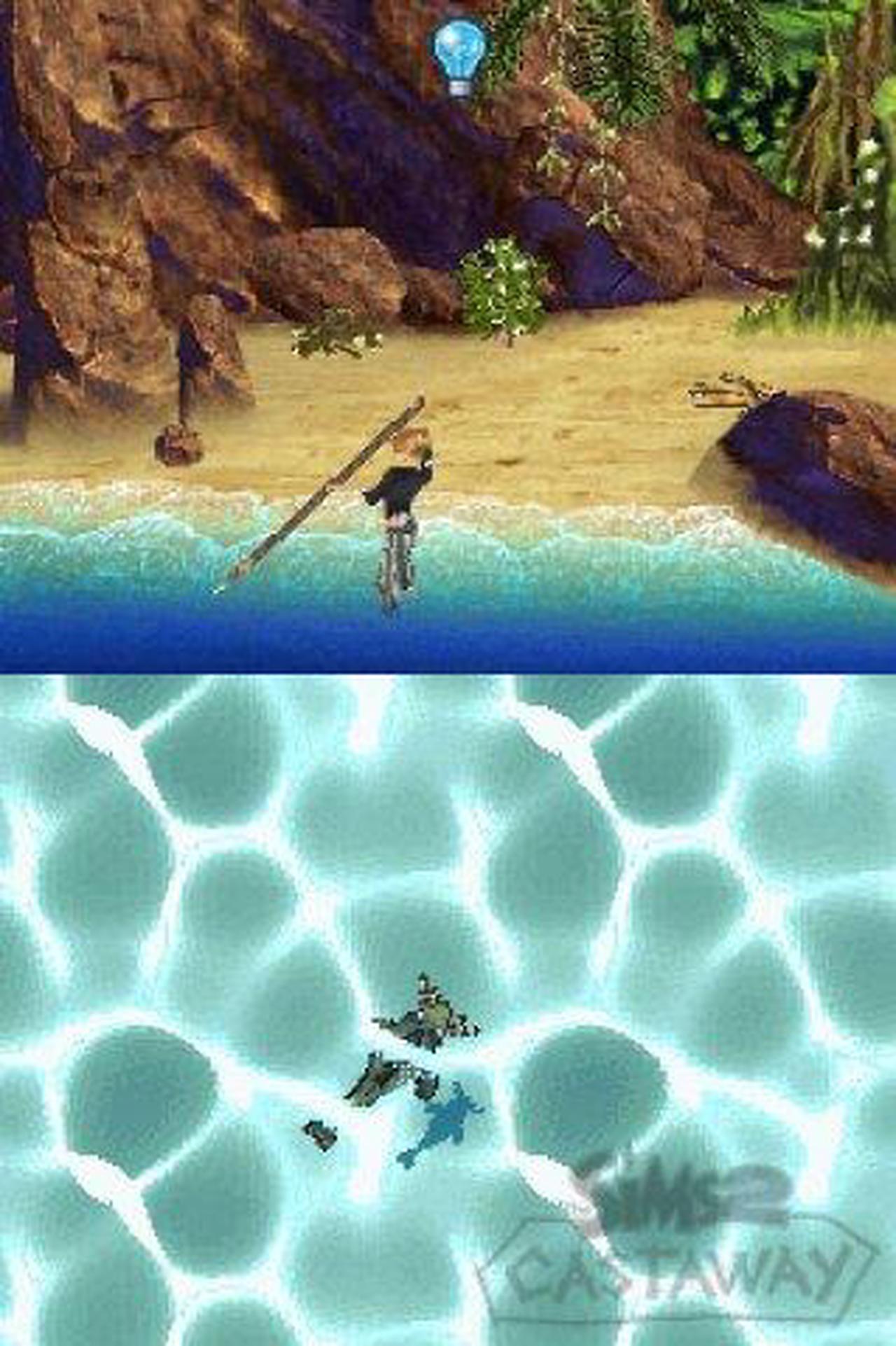 Alt view image 3 of 20 - The Sims 2 Castaway Nintendo DS Game