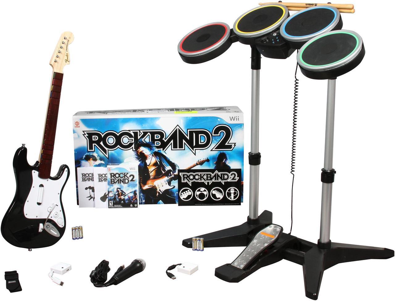 Alt view image 7 of 8 - Rock Band 2 Bundle Wii Game
