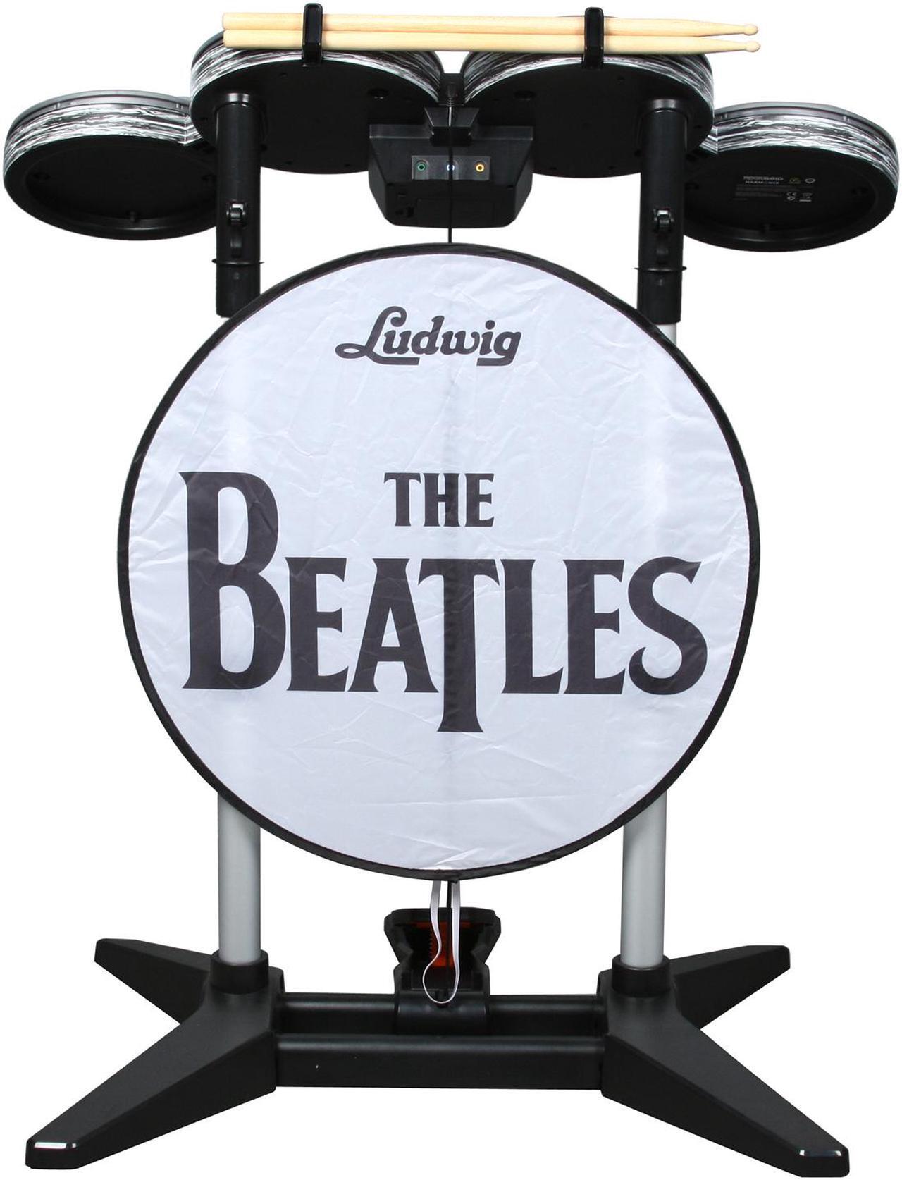 Alt view image 3 of 8 - Beatles: Rock Band Special Edition Bundle Wii Game