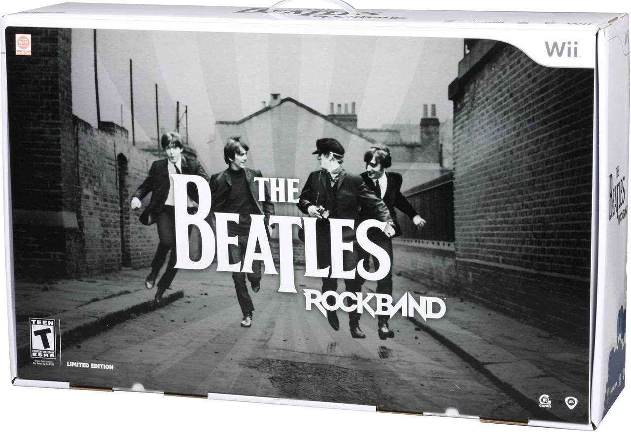 Alt view image 8 of 8 - Beatles: Rock Band Special Edition Bundle Wii Game