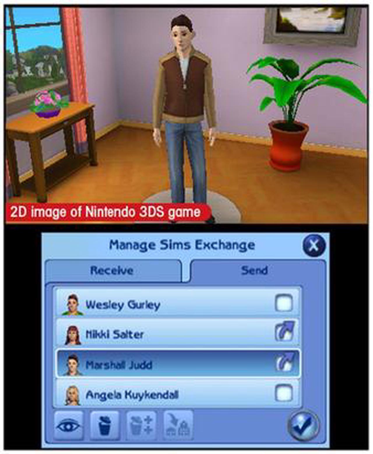 Alt view image 2 of 8 - Sims 3 Nintendo 3DS Game