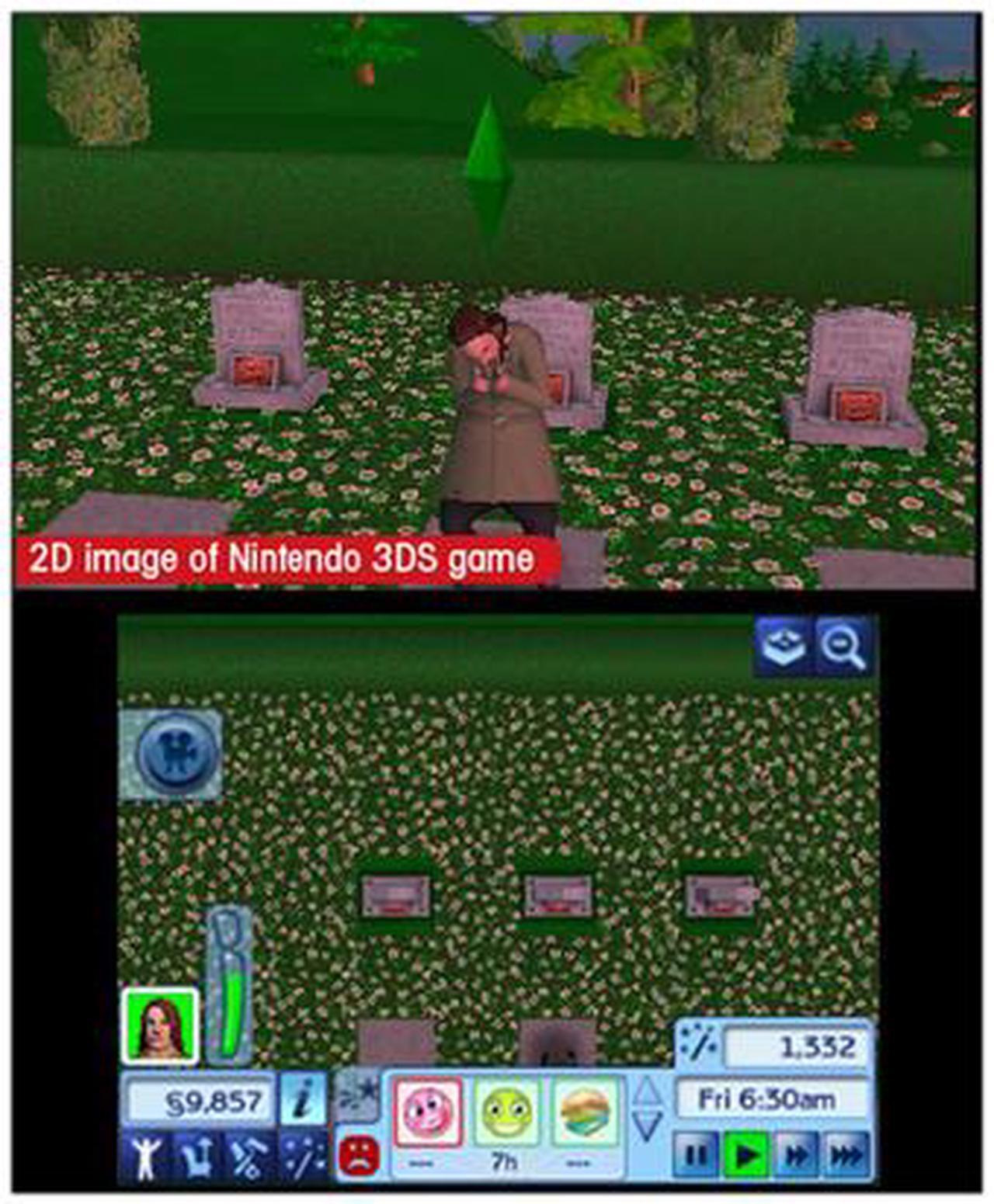 Alt view image 6 of 8 - Sims 3 Nintendo 3DS Game