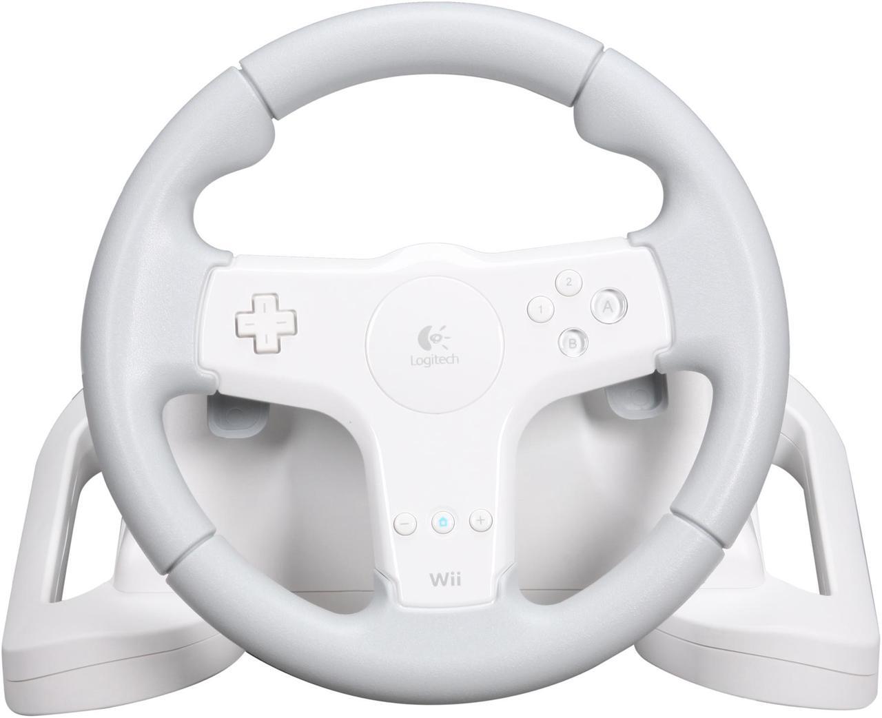 Alt view image 2 of 5 - Logitech Speed Force Wireless Wheel for Wii