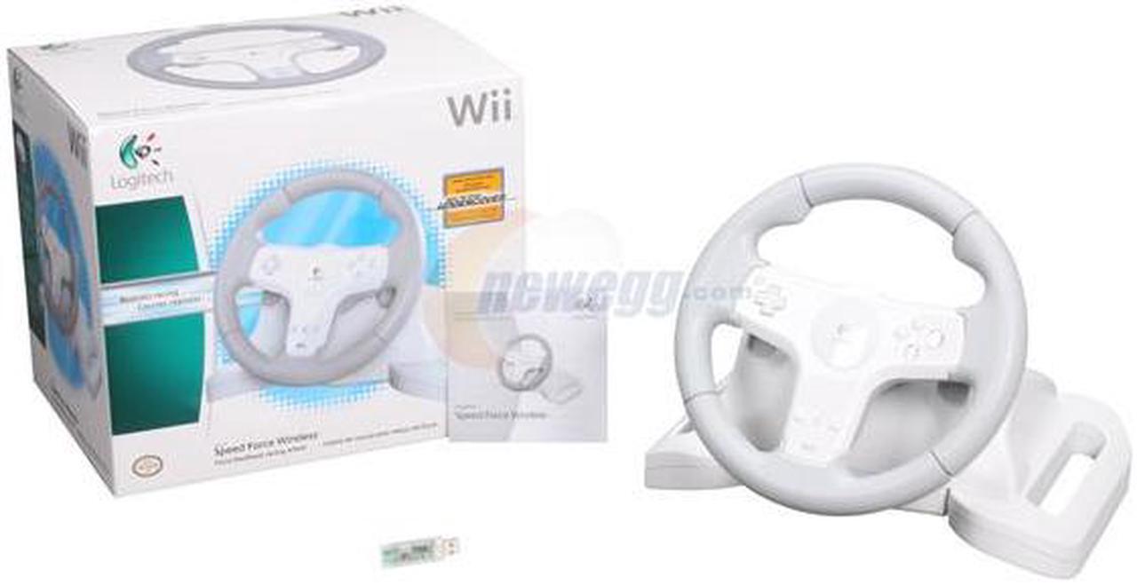 Alt view image 5 of 5 - Logitech Speed Force Wireless Wheel for Wii