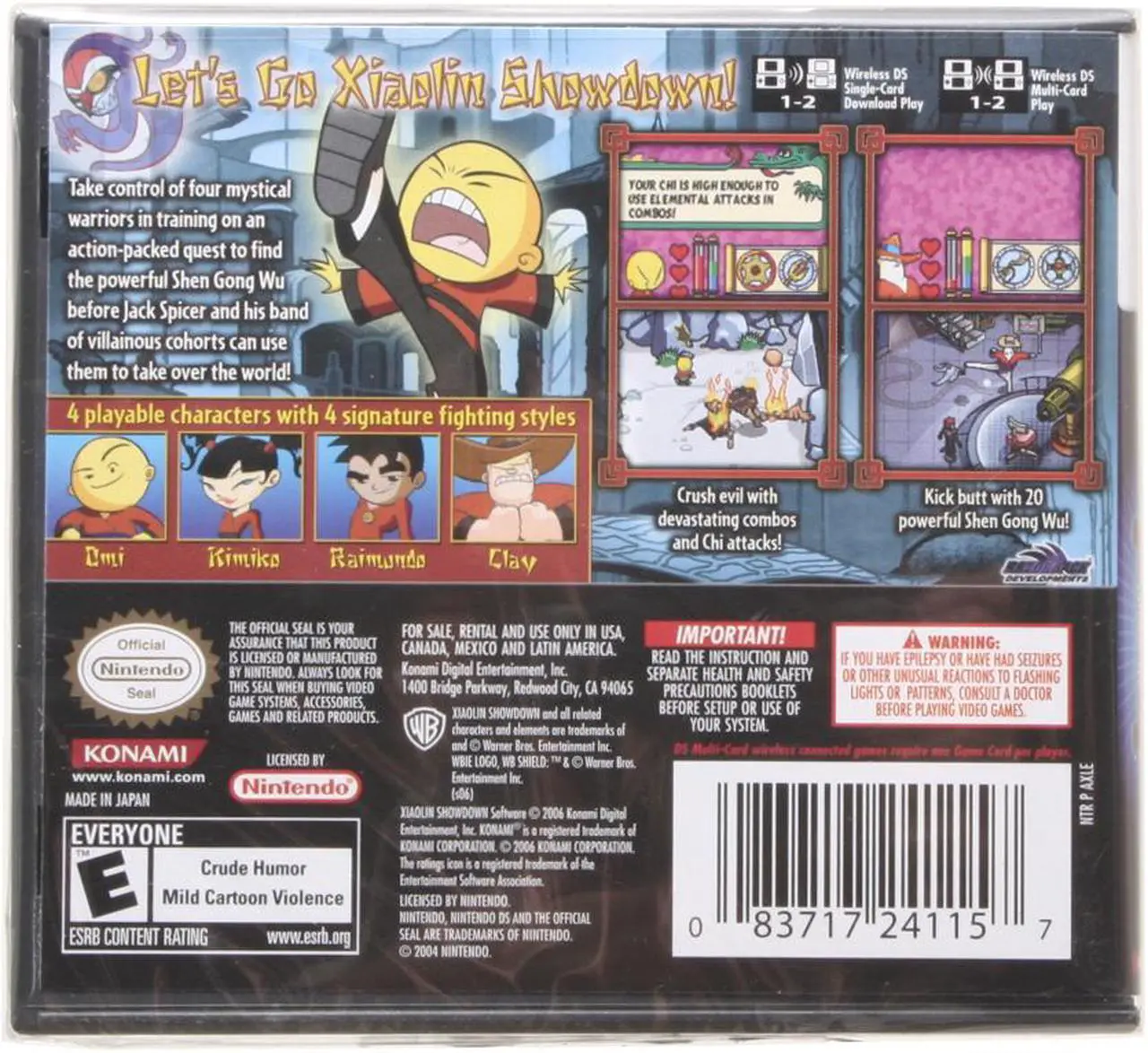 Alt view image 2 of 7 - Xiaolin Showdown game