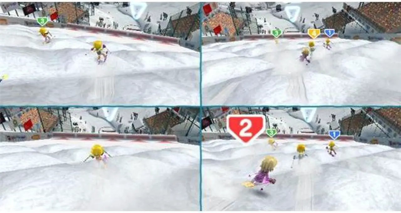 Alt view image 2 of 20 - We Ski Wii Game