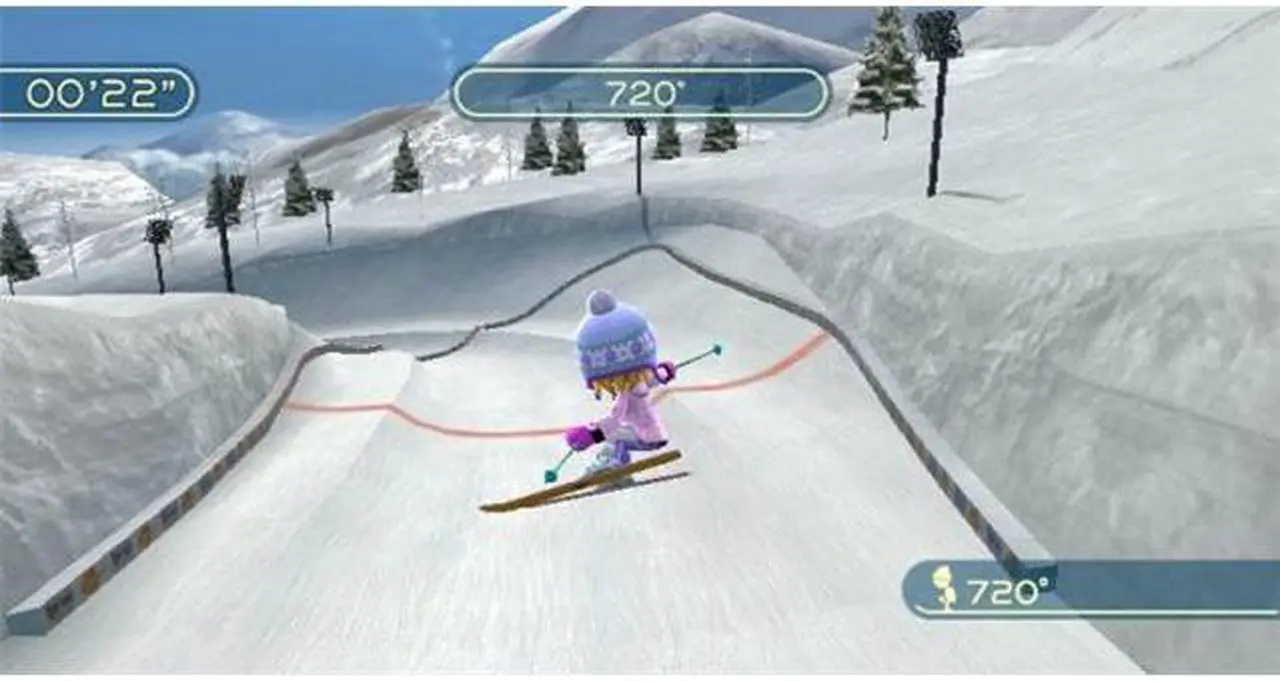 Alt view image 4 of 20 - We Ski Wii Game