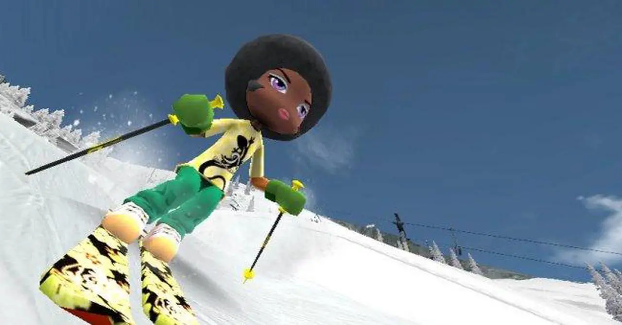 Alt view image 9 of 20 - We Ski Wii Game