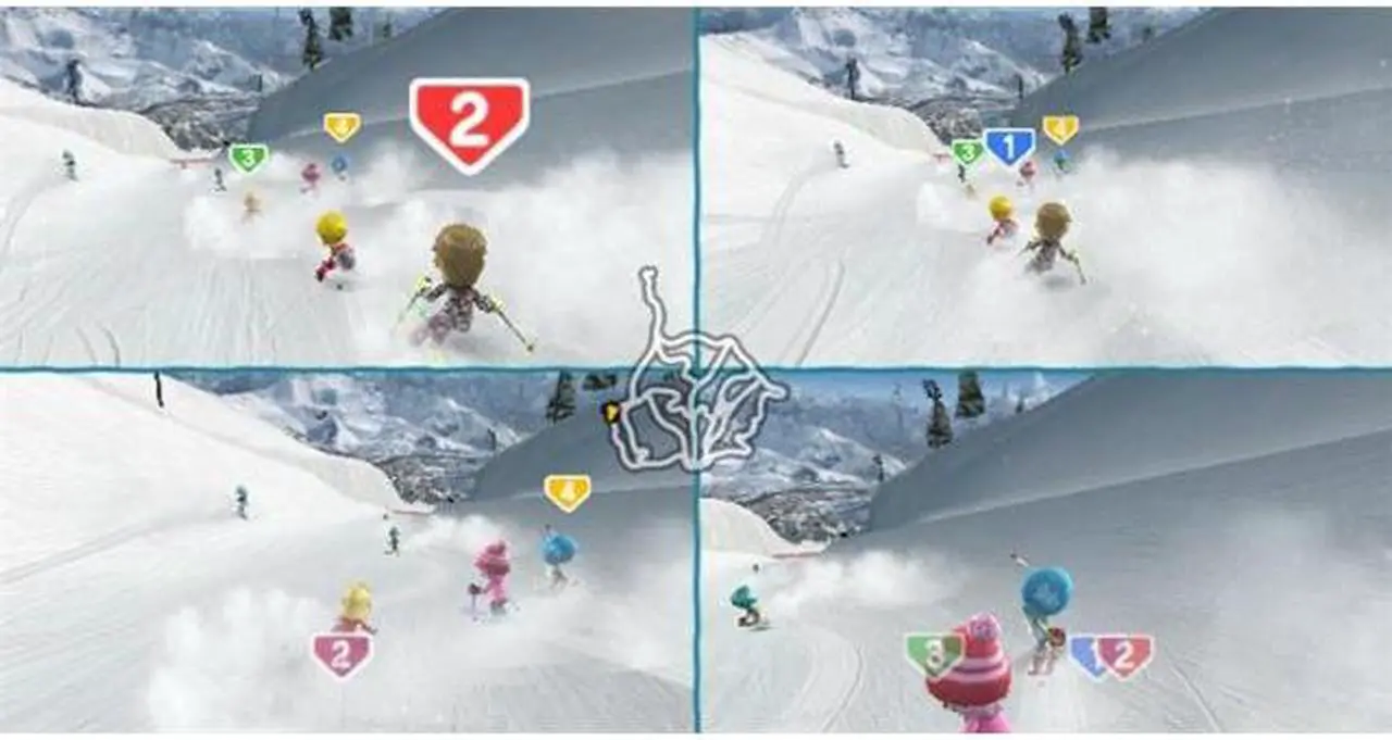 Alt view image 11 of 20 - We Ski Wii Game