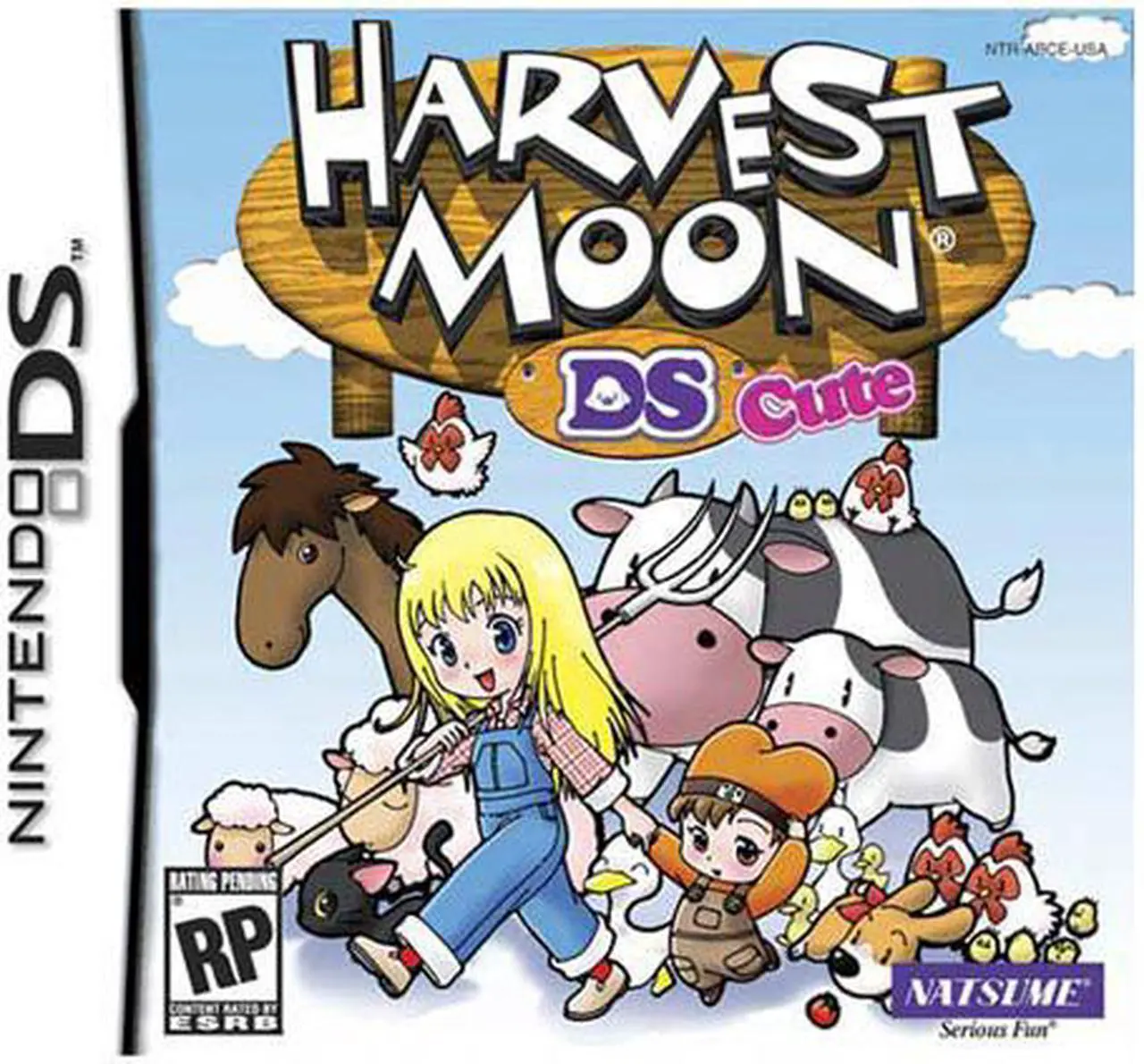 Main image of Harvest Moon DS Cute Nintendo DS Game