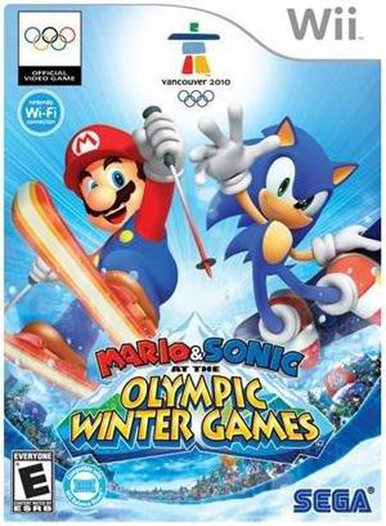 Mario & Sonic: Winter Games Wii Game