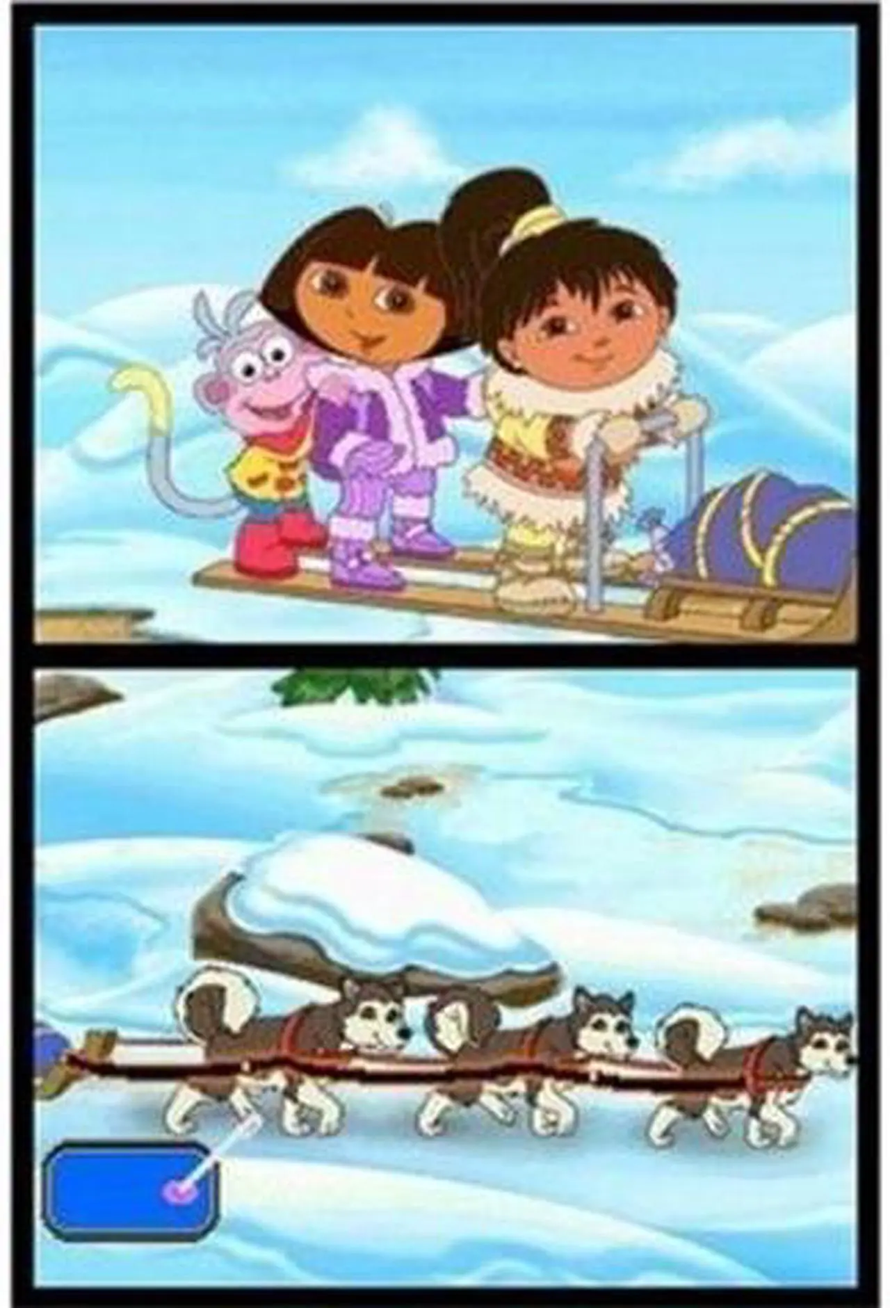 Alt view image 4 of 5 - Dora the Explorer: Dora Saves the Snow Princess Nintendo DS Game