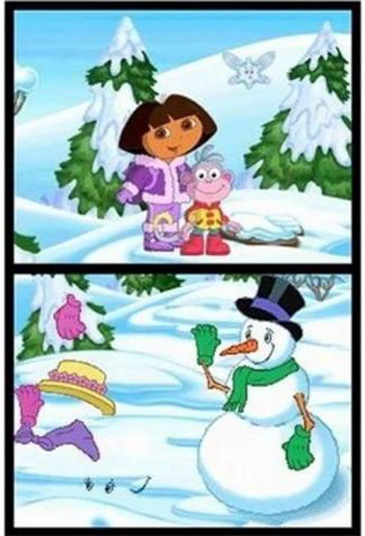 Alt view image 5 of 5 - Dora the Explorer: Dora Saves the Snow Princess Nintendo DS Game