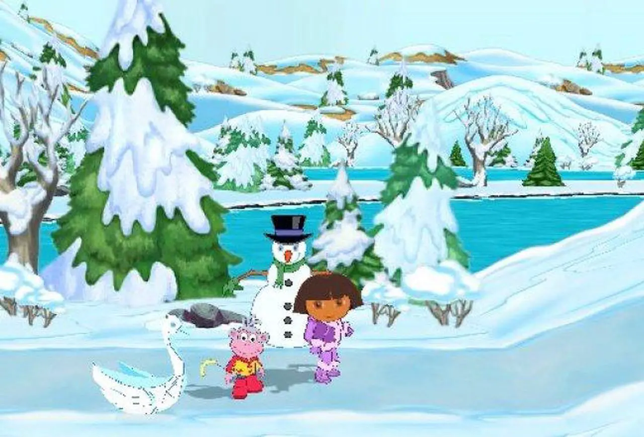 Alt view image 4 of 6 - Dora the Explorer: Dora Saves the Snow Princess Wii Game
