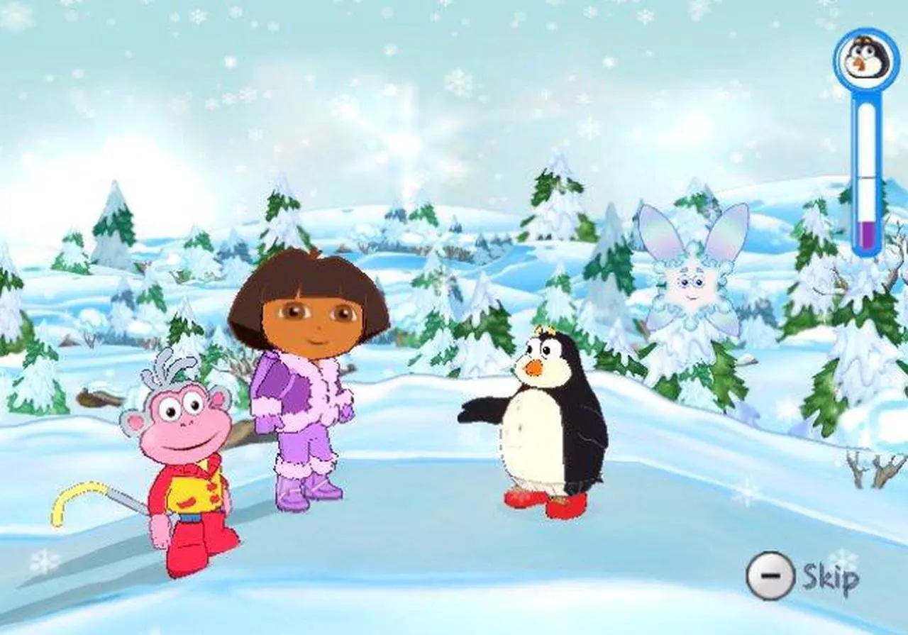 Alt view image 5 of 6 - Dora the Explorer: Dora Saves the Snow Princess Wii Game