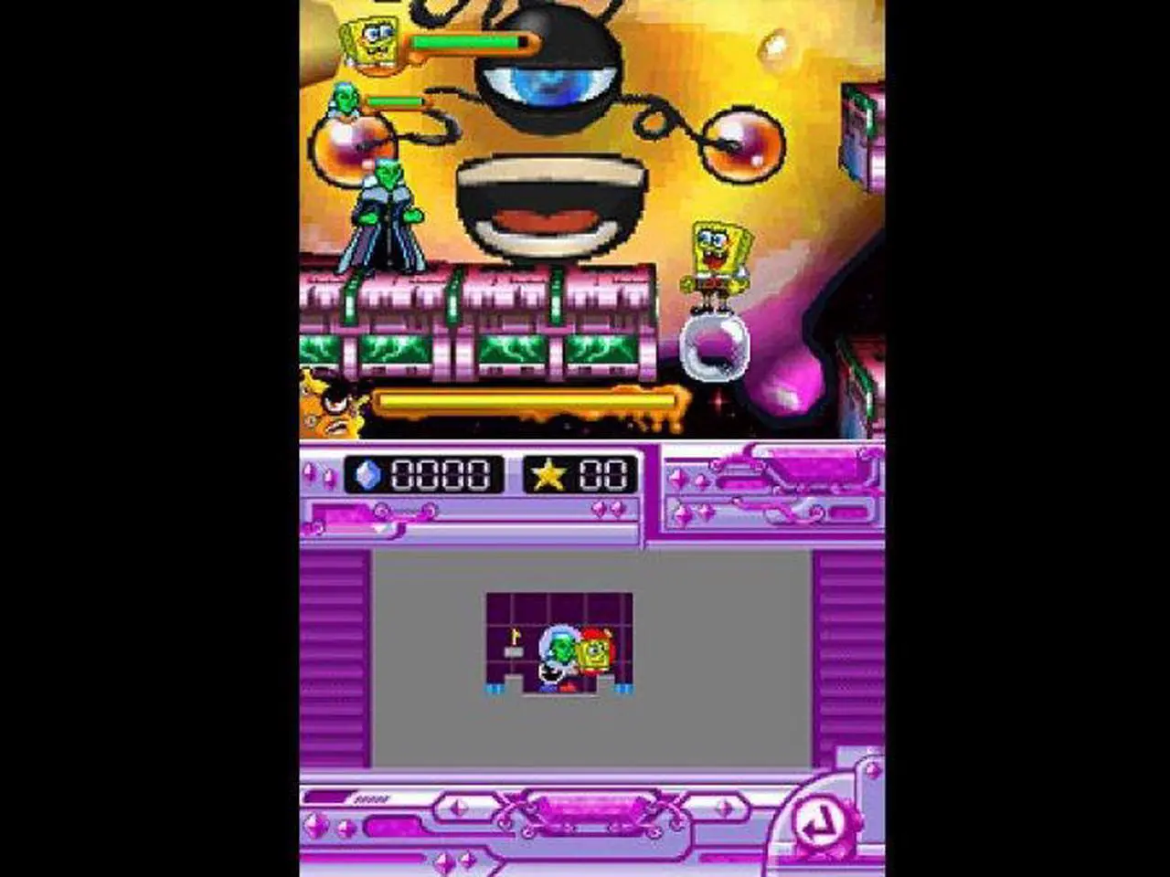 Alt view image 4 of 4 - Spongebob: Nicktoons Glob of Doom Nintendo DS Game