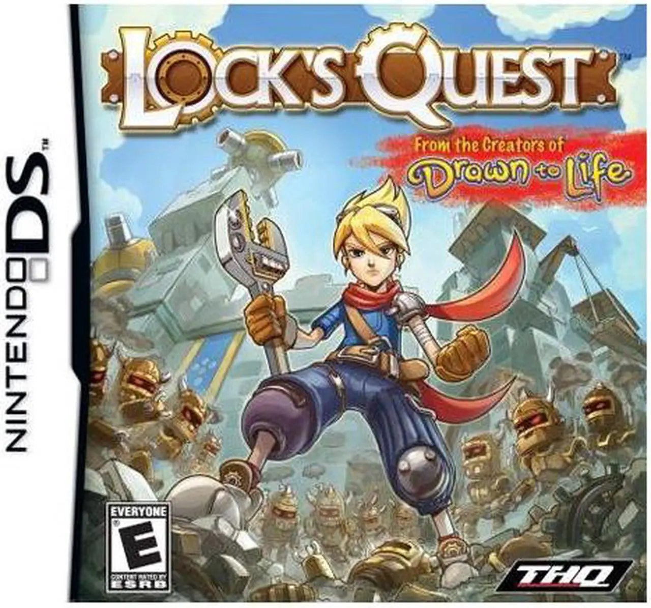 Main image of Lock's Quest: Construction Combat Nintendo DS Game