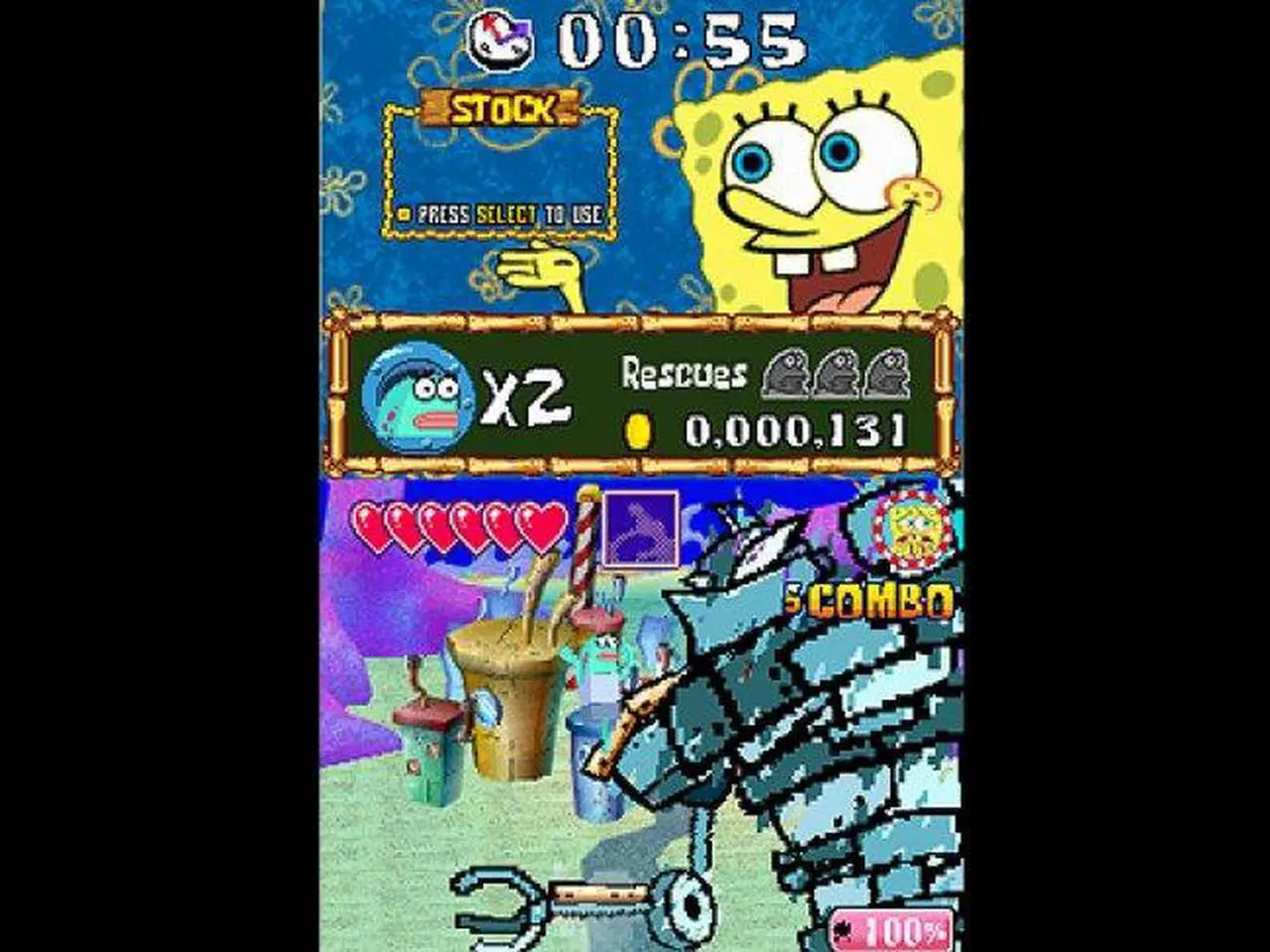 Alt view image 2 of 20 - Drawn To Life Spongebob Squarepants Edition Nintendo DS Game