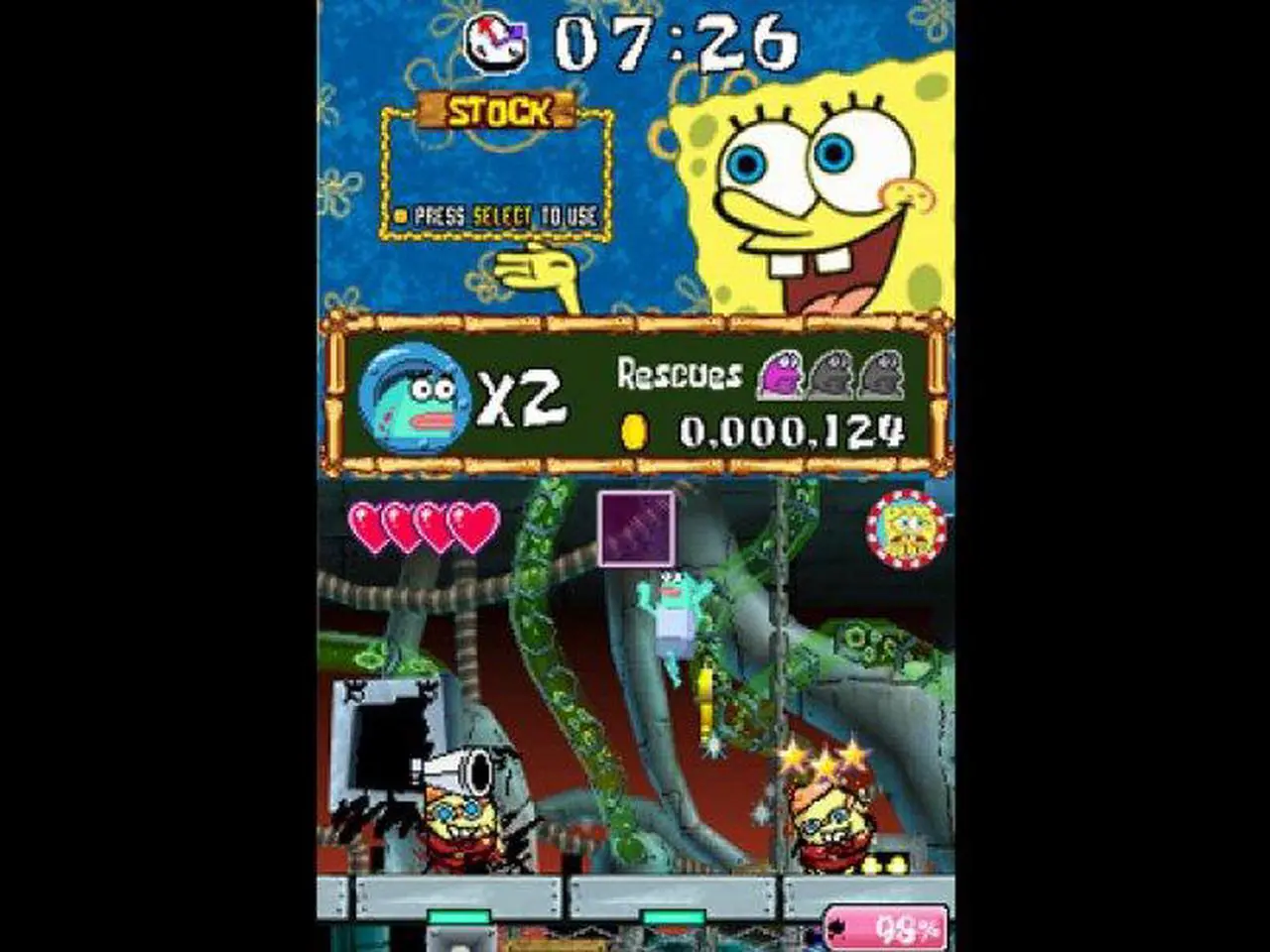 Alt view image 4 of 20 - Drawn To Life Spongebob Squarepants Edition Nintendo DS Game