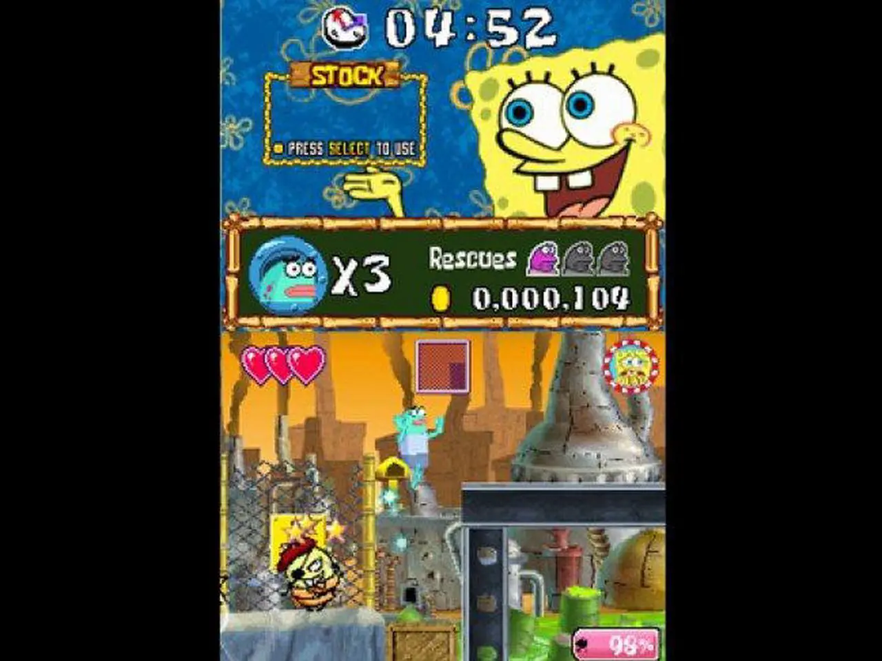 Alt view image 6 of 20 - Drawn To Life Spongebob Squarepants Edition Nintendo DS Game