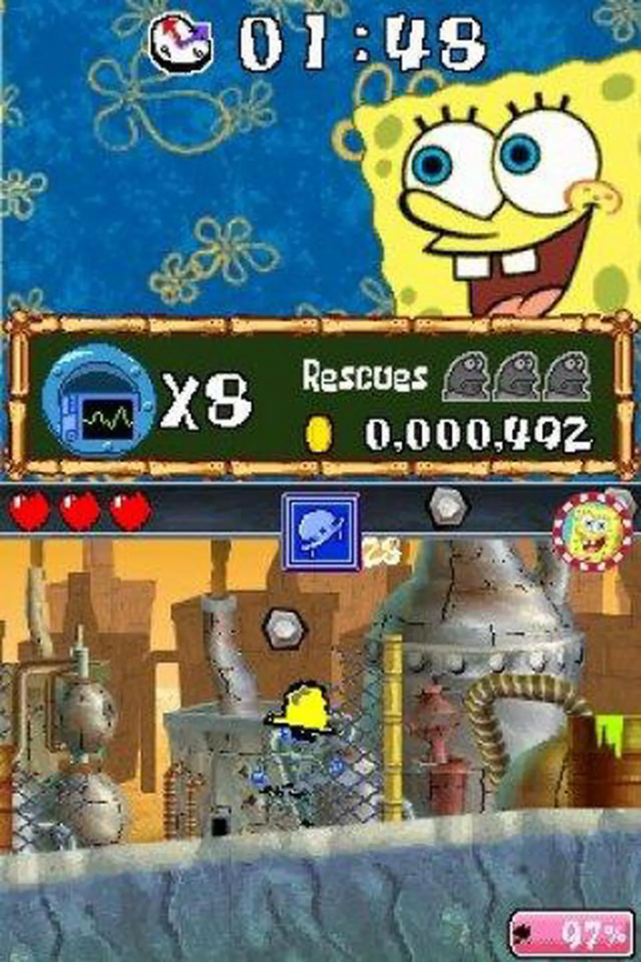 Alt view image 14 of 20 - Drawn To Life Spongebob Squarepants Edition Nintendo DS Game