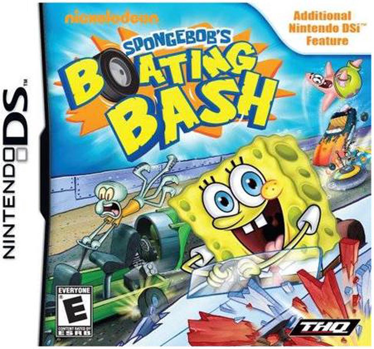 Main image of SpongeBob's Boating Bash for Nintendo DS
